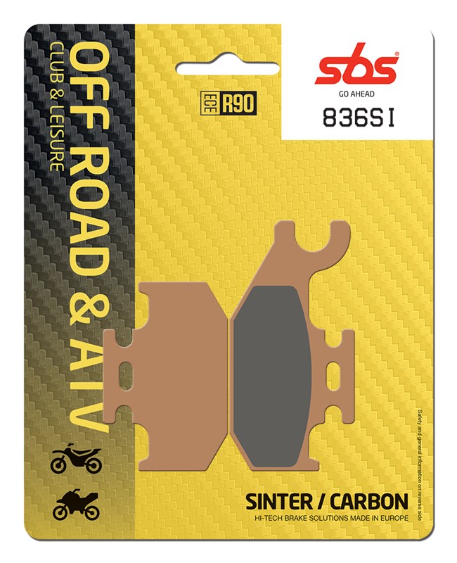 SBS brake pads KH414 OFF-ROAD sinteredcolour gold (836SI)